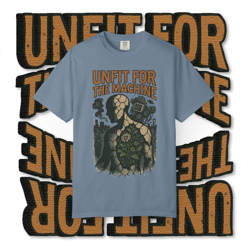 Ungeeignet für die Maschine Graphic Tee, umweltfreundliche Baumwolle Bild 4