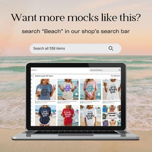 Sport Grey Gildan 5000 Mockup T-shirt Mockup Summer Mocks Model Mockup Gildan 5000 Sport Gray Shirt Mockup Beach Mocks Trendy image 5