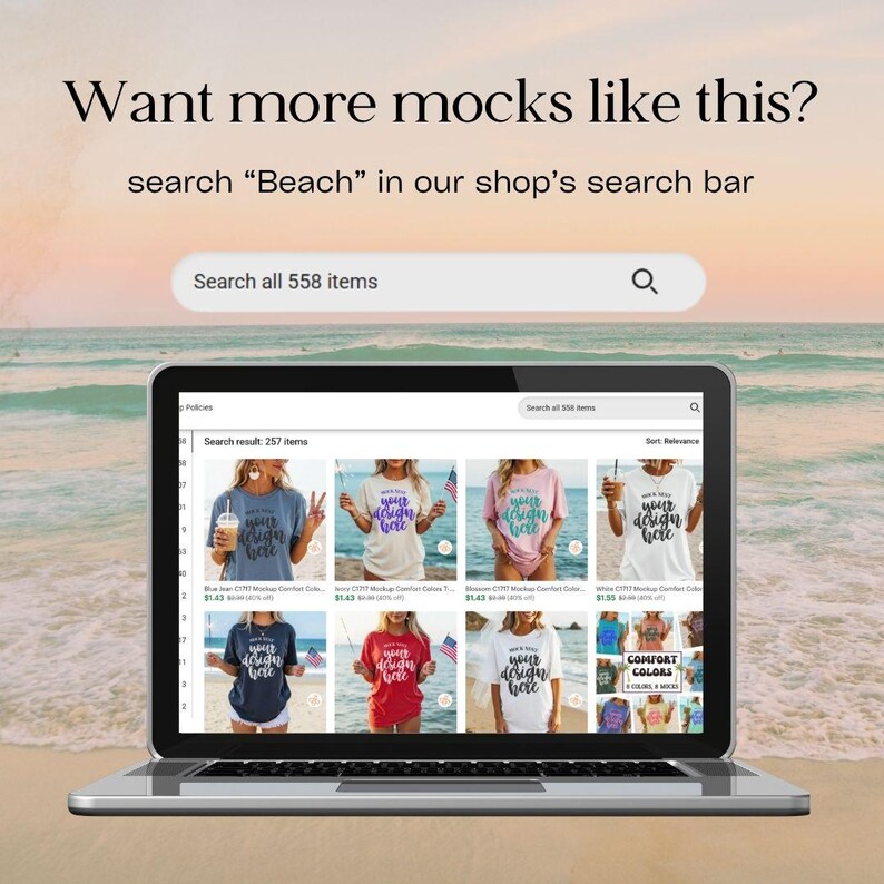 Sport Grey Gildan 5000 Mockup T-shirt Mockup Summer Mocks Model Mockup Gildan 5000 Sport Gray Shirt Mockup Beach Mocks Trendy image 5