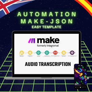 Audio Transcription Automation with Whisper & GPT-4o | Make (Integromat) JSON Scenario