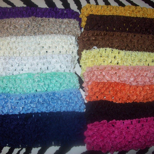 Crochet headbands