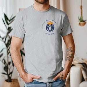 Majestic Lion Shirt, Aproved By The King Shirt, Lion Lovers Shirt, Gift for Animal Lovers, Man Shirt, Funny Lion Shirt, Gift For Men