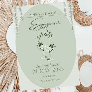 Engagement Party Invitation Template
