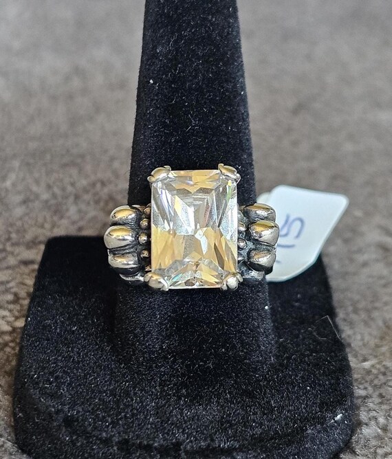 Size 8 Gemstone Sterling Silver Rings-Various Des… - image 8