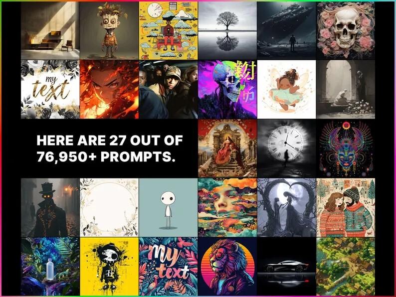 76,950+ Ai Art Prompts With Image Examples | Midjourney, Dall-e, Guide ...