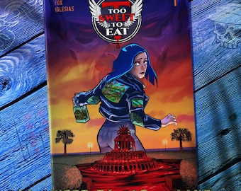 Cómic Too Sweet to Eat, número 01 / Comedia de terror independiente / Primera edición impresa / BOOPMode