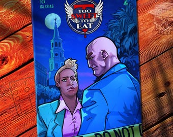 Cómic Too Sweet to Eat, número 02 / Comedia de terror independiente / Primera edición impresa / BOOPMode