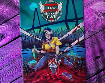 Cómic Too Sweet to Eat, número 04 / Comedia de terror independiente / Primera edición impresa / BOOPMode