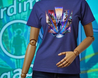 Camiseta Vagabundo Interdimensional 01 / Camiseta de cómic de ciencia ficción / Gráfico del multiverso / BOOPMode
