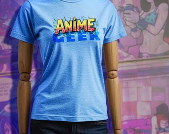 Camiseta gráfica Anime GEEK / Camiseta de cómic / Ropa urbana geek atrevida / BOOPMode