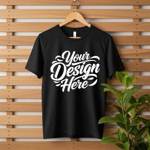 50+ Bella Canvas 3001 Tshirt Flat Lay Mockup Bundle | BC 3001 T-Shirt Flatlay Mock-up Bundle | Real Product | Minimal Simple Background image 10