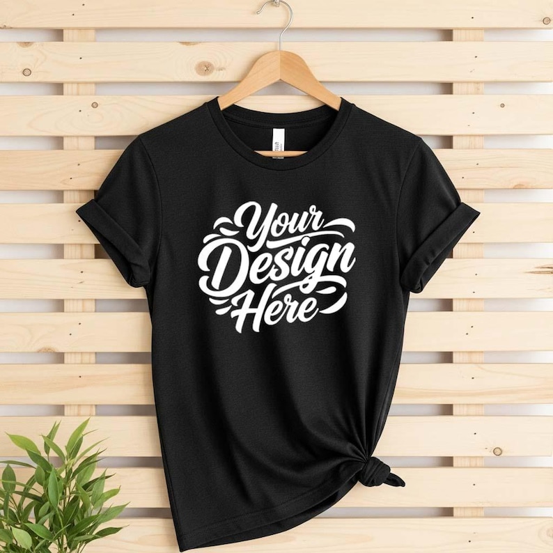 50+ Bella Canvas 3001 Tshirt Flat Lay Mockup Bundle | BC 3001 T-Shirt Flatlay Mock-up Bundle | Real Product | Minimal Simple Background image 8