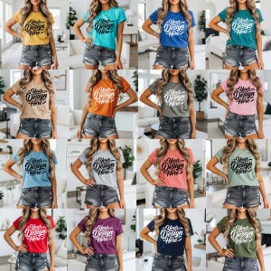 60+ Colors Bella Canvas 3001 Mockups, TShirt Mockup Bundle, 3001 Bella Canvas Bundle, POD Mockup, Best Print on Demand T-Shirt Mockup Bundle