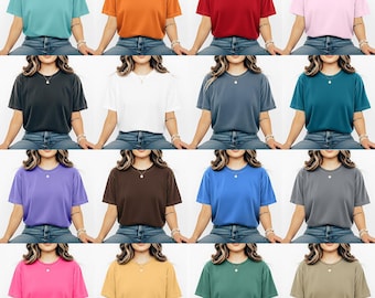 Comfort Colors C1717 T-Shirt Mockup Bundle | Real Model (Digital Download)