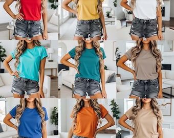 50x Bella Canvas 3001 Mockup Bundle T-Shirt Mockup Bundle 3001 Bella Canvas Bundle Modell Shirt Mockup Best Print on Demand T-Shirt Mockups