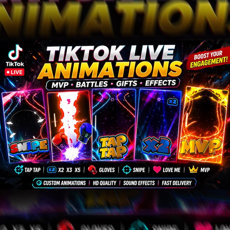 Tiktok Gift Animation - 60+ Gift Ideas for 2026