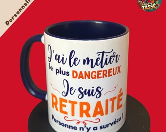 Funny retirement mug