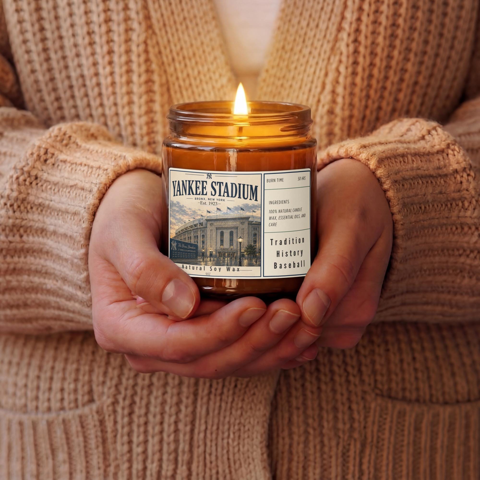 お香 NEW YORK GOLD Yankees chimney burning New York Yankees Candle - Etsy