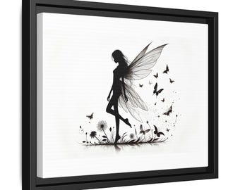 Enchanted Fairy Canvas Wall Art: Whimsical Home Decor