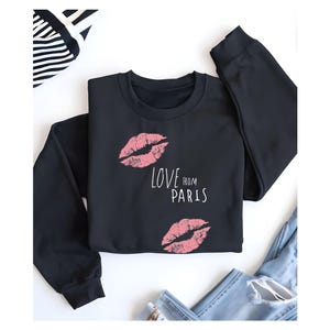 Comfort Colors Paris Sweatshirt,  travel crewneck, vacation souvenir sweatshirt, Wanderlust gift, paris vacation, Paris France, unisex