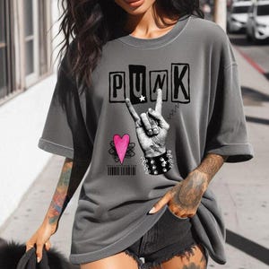 Punk Rock Unisex T-Shirt, Retro Tee for Music Lovers, punk rock tee, concert tshirt, Festival top, Music tshirt, gift for musician