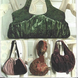 Vogue 8347 Misses&#39; Handbags Purses Evening Bags DIY Handbags UNCUT FF Women&#39;s Sewing Pattern Handbag Sewing Pattern Purse Sewing Pattern