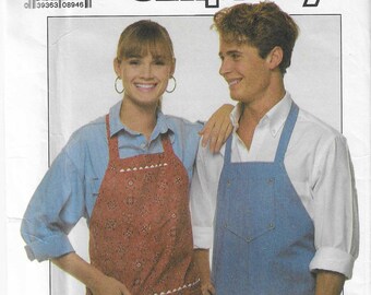 Vintage 1980s Aprons Pattern // Simplicity 5323 > One Size