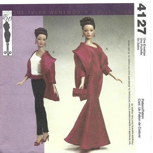 McCall&#39;s 4127 Uncut FF Doll Clothes for 16&quot; Doll Such as Tyler Wentworth Doll Clothes Sewing Pattern