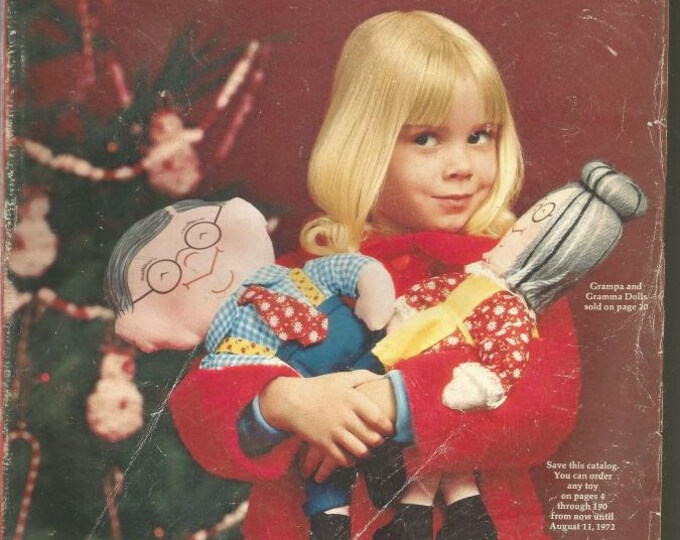1971 Sears Wish Book Christmas Catalog Vintage Christmas Vintage Toys