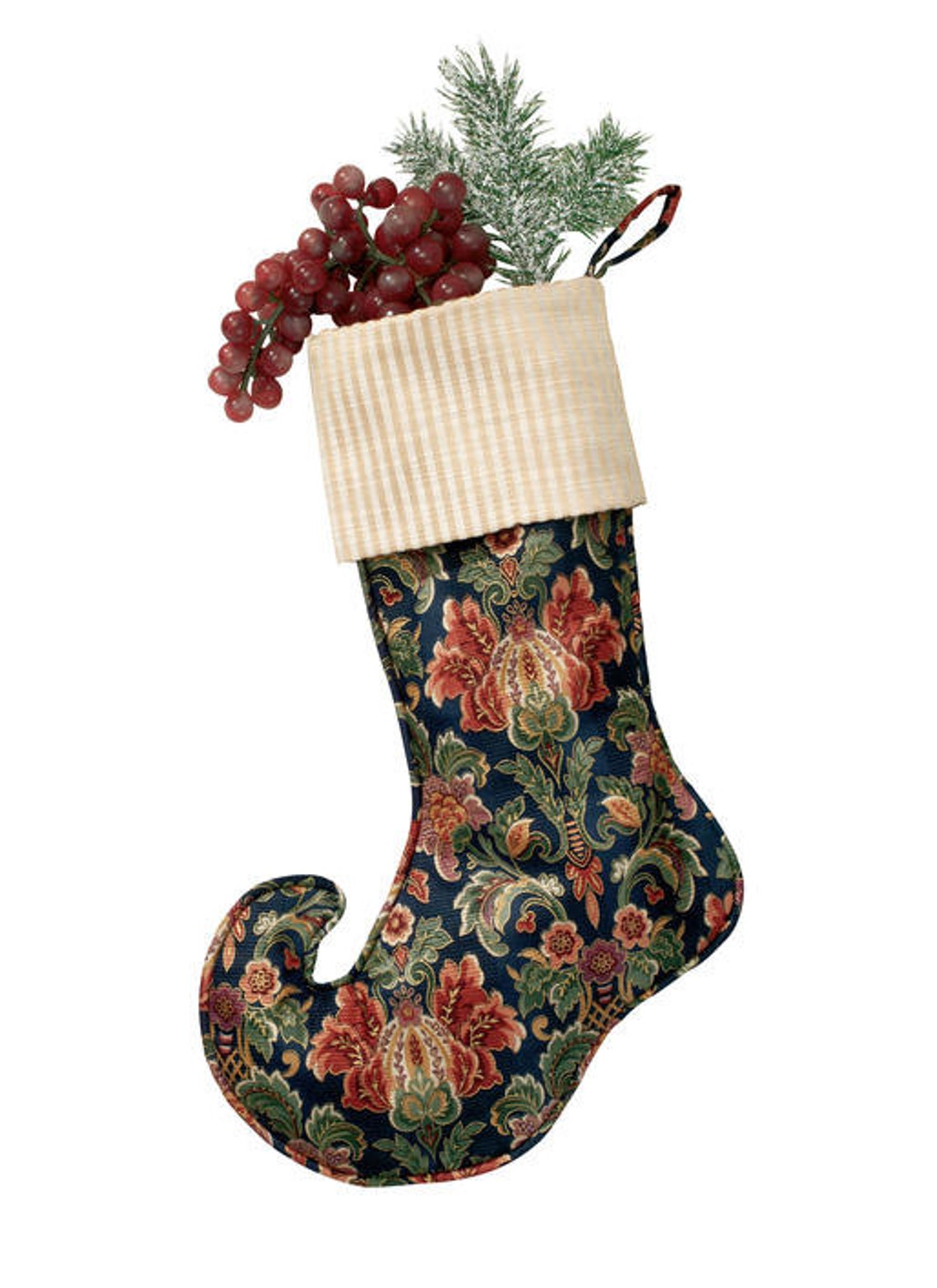 Christmas Stockings Elf Stockings Eight Styles Christmas Decor Etsy