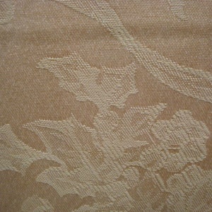 Christmas Tablecloth CHRISTMAS RIBBONS Gold Damask New in Package Christmas Table Christmas Dinner