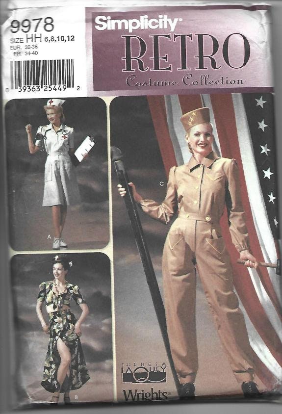 WWII Retro Vintage Womens Pin up Suit Costume Made to Order -  Canada