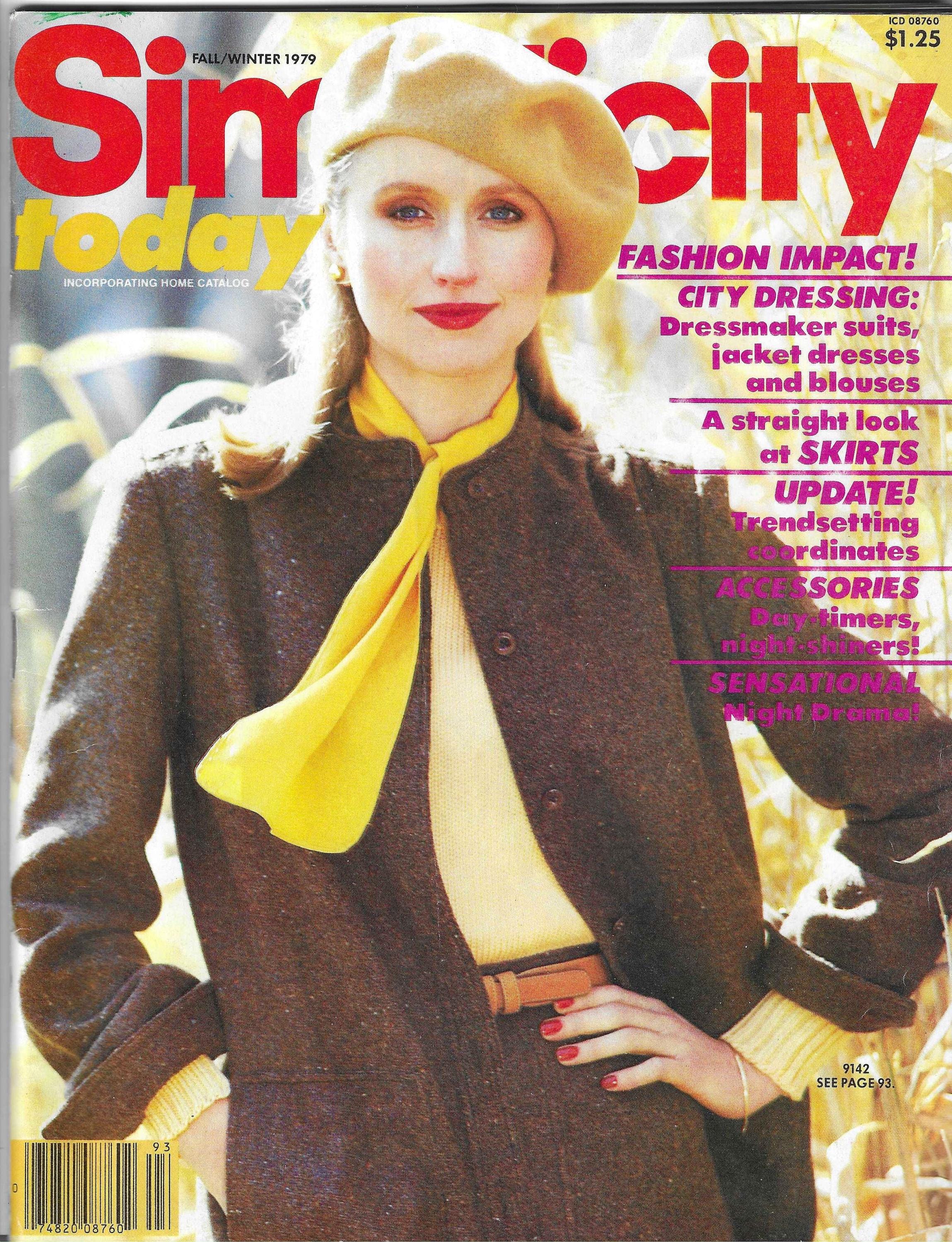 Simplicity Home Catalog Fall 1979 Pattern Ads NO PATTERNS Sewing Machine  Ads Notions Ads Vintage Pattern Catalog - Etsy