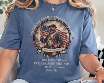 Custom Descendant of a Patriot Sweatshirt, DAR SAR Sweatshirt, Daughters of the American Revolution, Sons of the American Revolution Shirt