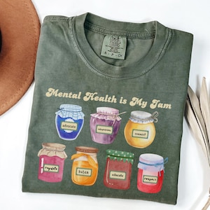 Mental Health Awareness Shirt: Comfort Colors Tee for Counselors