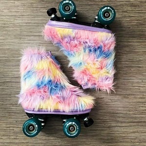 Roller Skate Covers, Skate accessories, skate covers, furry rollerskate covers, skater accessories, roller skates, roller skates accessories