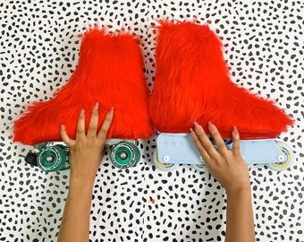 Fundas peludas para patines: accesorios protectores y elegantes para patinadores