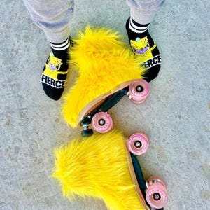 Roller Skate Covers, Skate accessories, skate covers, furry rollerskate covers, skater accessories, roller skates, roller skates accessories