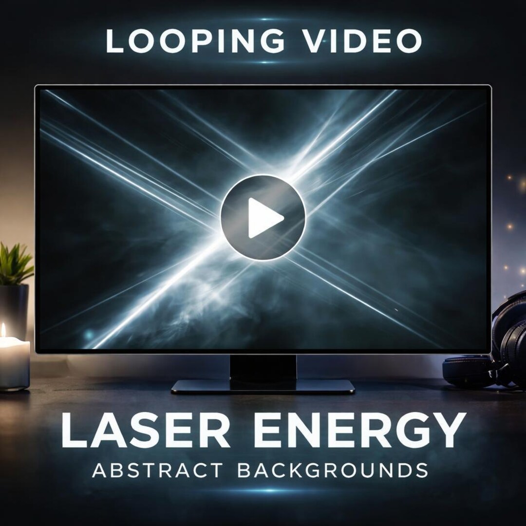 Mp4 Light Abstract Light Beams Loop Video | Seamless VJ, Events, Streams ...