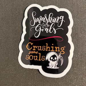 Motivational-ish Stickers – Funny waterproof stickers | Snarky Encouragement Gifts | Mental Health Humor | Design Your Own sticker
