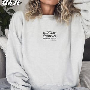 Embroidered Mary Anne and Wanda Sweatshirt, Tennessee Ham and Strawberry Jam, Country Song, Country Music Sweatshirt, Country Sweatshirt