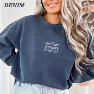 Embroidered Mary Anne and Wanda Sweatshirt, Tennessee Ham and Strawberry Jam, Country Song, Country Music Sweatshirt, Country Sweatshirt
