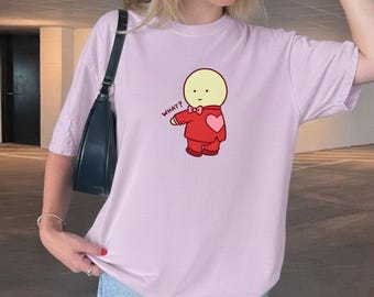 SMISKI Valentines Tee | Cute Baby Tee & T-Shirt | Smiski Valentine Gift