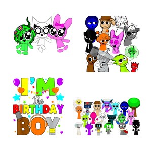 Sprunki Games PNG: 2025 Toy Lover Designs (Digital Download)