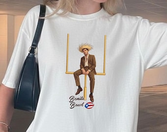 Benito Bowl T-Shirt, Baby Tee , Puerto Rico Football, Bunny Bowl Tee, Funny Football Fan Tee