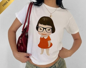 yoshitomo nara baby tee and Unisex T-shirt, y2k , vintage tee, yoshitomo nara shirt