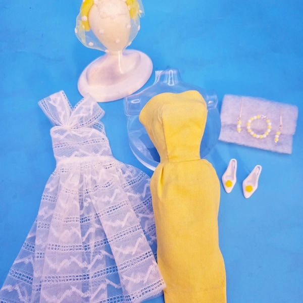Vintage Barbie Original ORANGE BLOSSOM Perfect Condition!! +Handmade Accessories