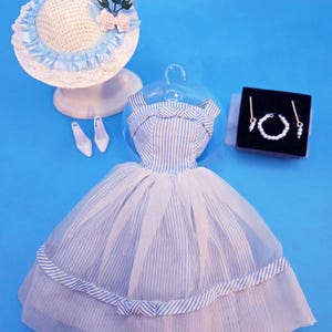 Barbie the Movie Blue Dress