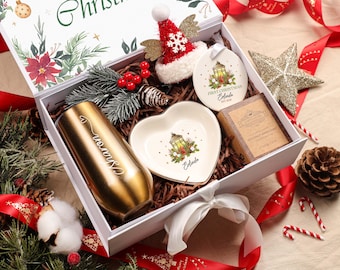Christmas Gift idea, Holiday Gift Box, Personalized Gift Box, Custom Christmas Gift Box, Christmas Best Friend Gift, Gift Box For Women