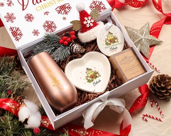 Holiday Gift Box, Christmas Gift idea, Personalized Gift Box, Custom Christmas Gift Box, Christmas Best Friend Gift, Gift Box For Women